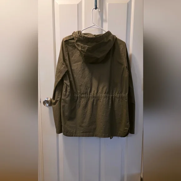Love Tree Women's Utility Jacket in Olive Green - Picture 2 of 3